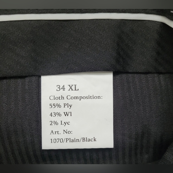 Jonathon Charles Arden Mix Suit Trousers Mens Size 34 Tall - Picture 5 of 6